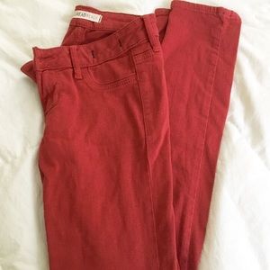 Red Skinny Jeans from Pacsun